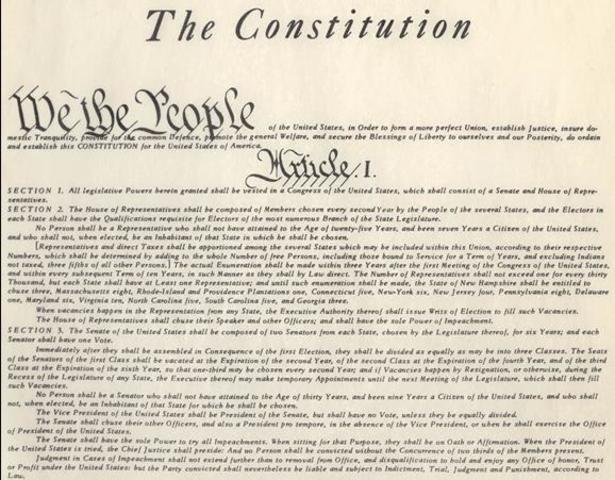 constitution of the EEUU