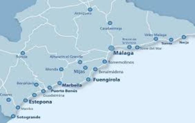 Costa del sol 50 years being a touristic destination