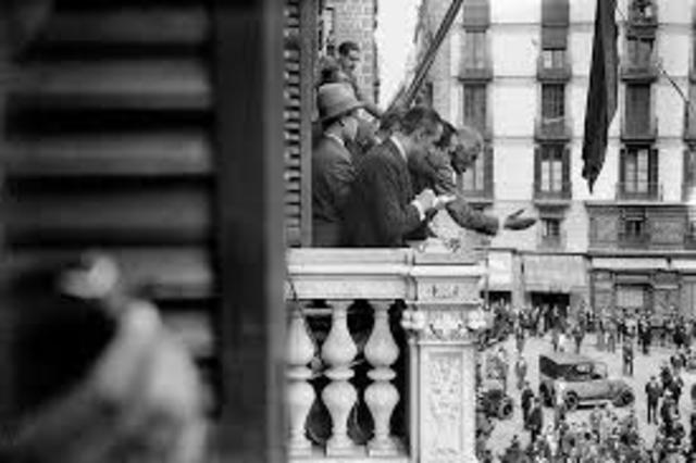 Proclamació II República a Barcelona