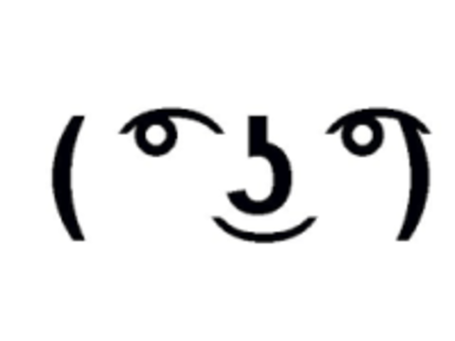 The first emoticon :-)