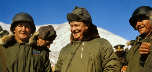 President Eisenhower visites Korea