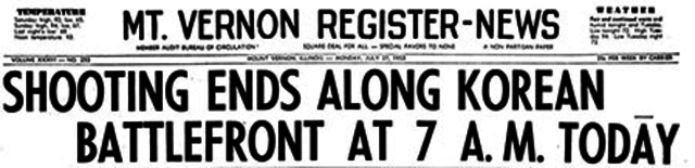 Korean War is Officially Over