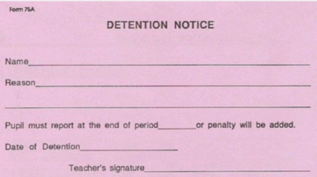 Detention