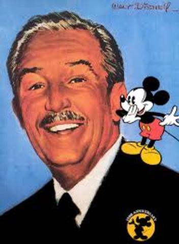 Walt Disney dies