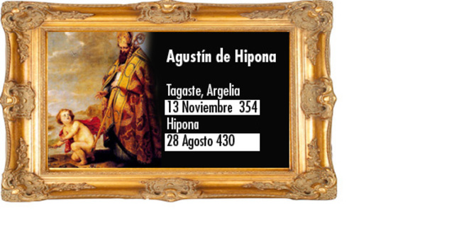 Nace Aurelio Agustín en Tagaste