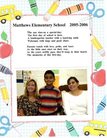 También empecé al Kinder en 2005.