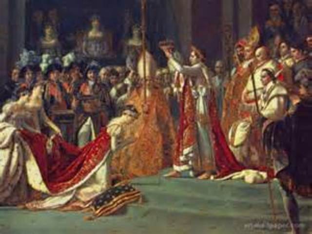 Nopolean is Crowned and Declared Empire