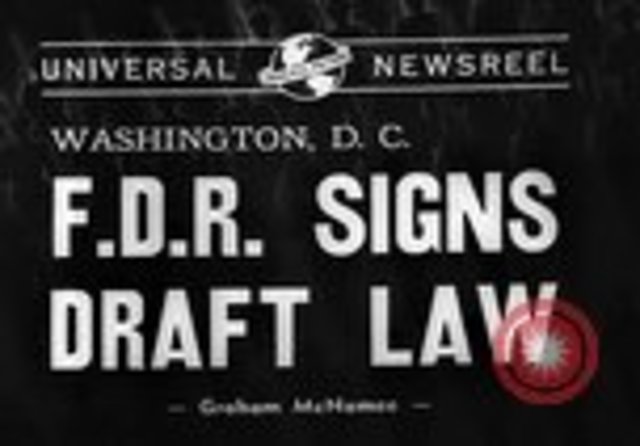 Selective Service Act passed