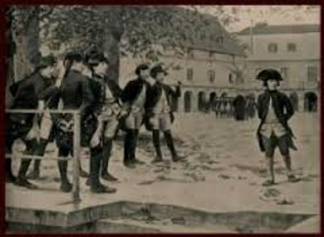 Entering military school