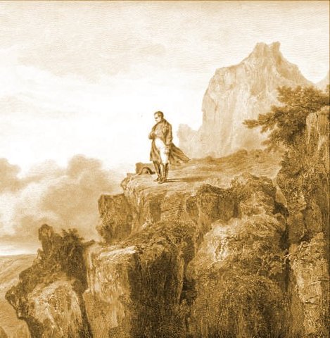 arrives at st. helena