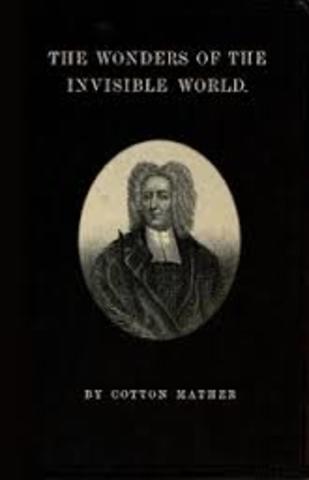 Cotton Mather Wonders of the Invisible World