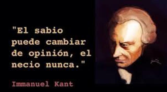 IMMANUEL KANT