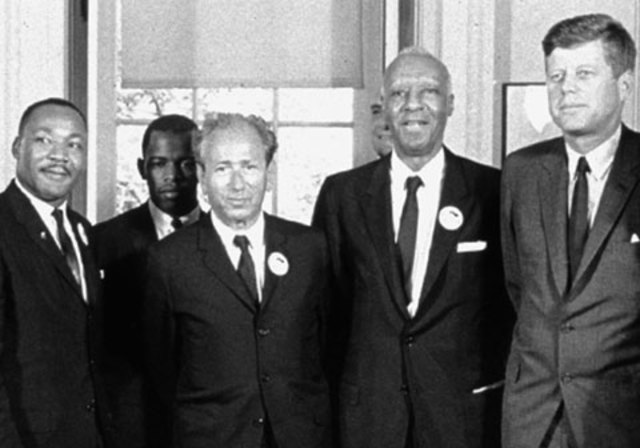 MLK meets the president