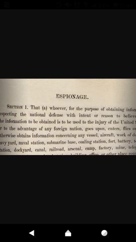 Espionage Act