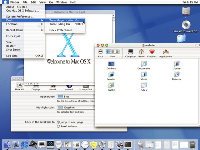 Mac OS X is released