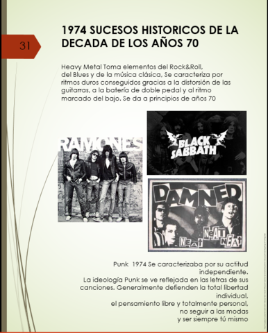 1974 SUCESOS HISTORICOS DE LADECADA DE LOS AÑOS 70