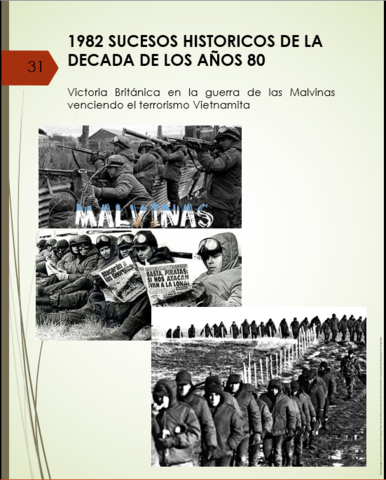 1981 SUCESOS HISTORICOS DE LADECADA DE LOS AÑOS 80