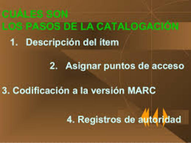 base de datos conocidos como Marc (Machine Readoble Cataloguing)