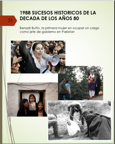 1986 SUCESOS HISTORICOS DE LADECADA DE LOS AÑOS 80