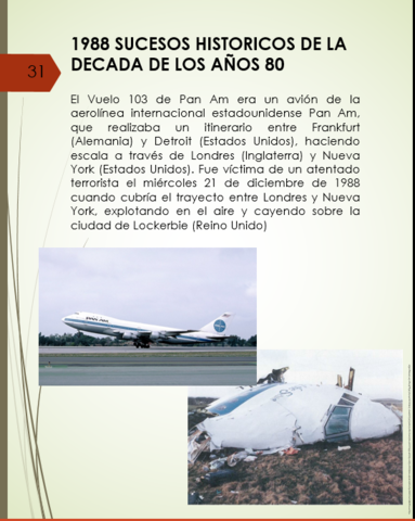 1986 SUCESOS HISTORICOS DE LADECADA DE LOS AÑOS 80