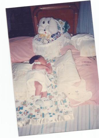 Segundo día de nacido.