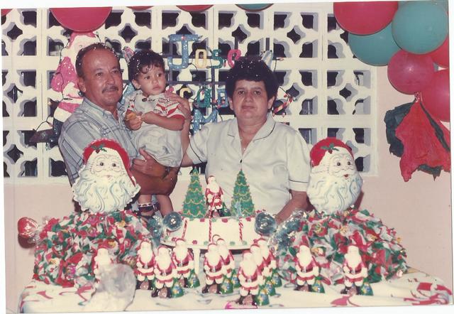 Mi primer cumpleaños.