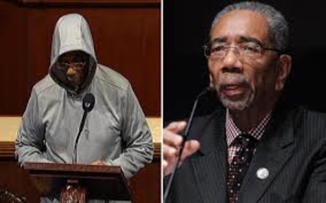 A United States Congressman went on the floor of the House of Representatives in a hoodie to show solidarity with Trayvon.