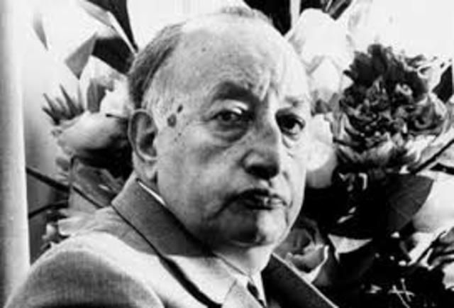 Escribio el señor Presidente