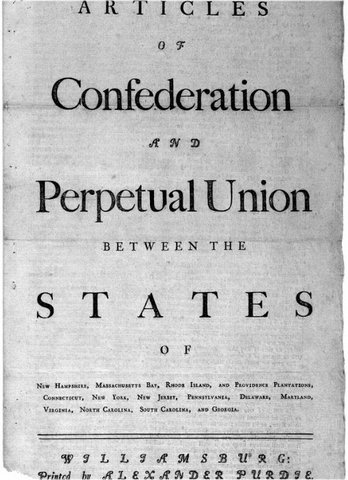 Articles of Confederation