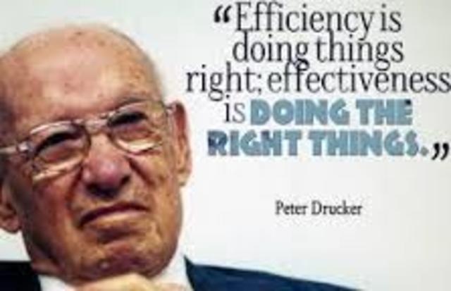 PETER DRUCKER