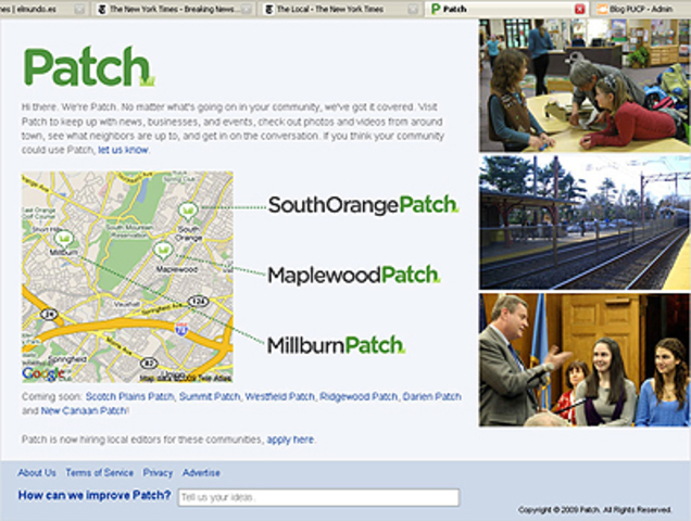 Agregación de noticias locales