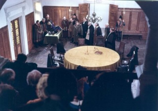 A bíró halála utáni szenátusi ülés