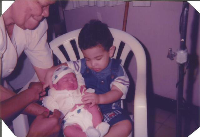 The arrival of my sister, Mitzy