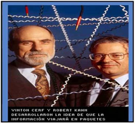 Los Paquetes de informacion inician su viaje.