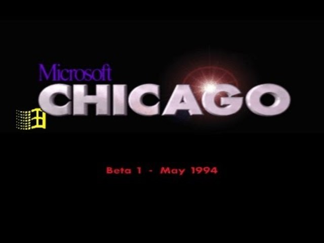Windows 95 Chicago Beta