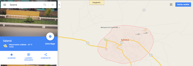 Primer contacto con la población indigena de Guatemala