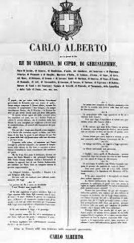 Lo Statuto Albertino