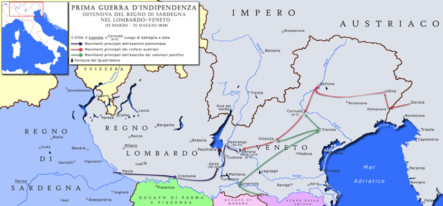 La prima guerra di indipendenza