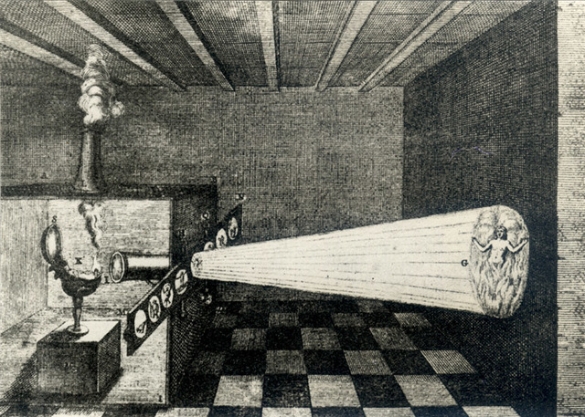 LINTERNA MÁGICA de Athanasius Kircher