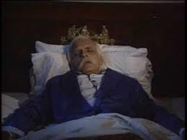 Muerte de Diaz en Paris