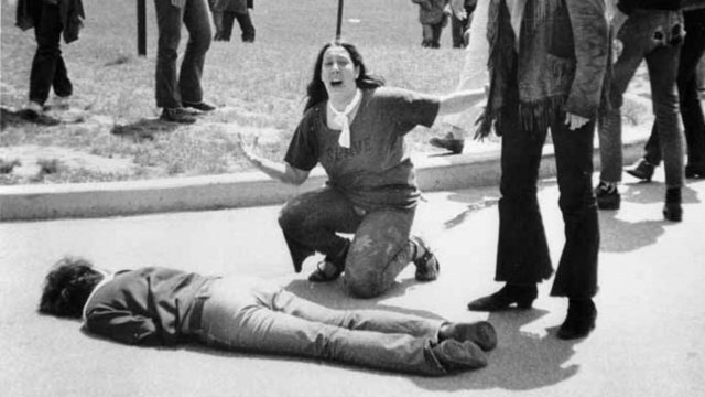 The National Guard Fire on Students