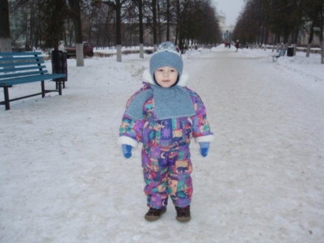 Вторая зима моей жизни!