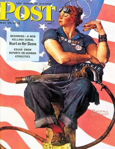 The original 'Rosie the Riveter' is introduced.