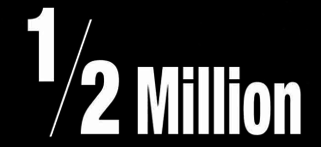 Half a million