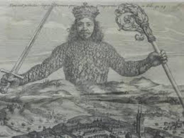 Thomas Hobbes writes Leviathan