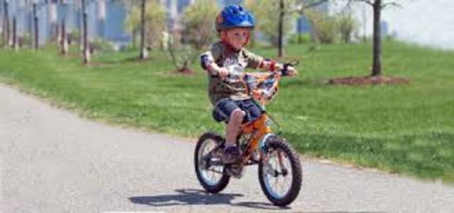 My first time on my bike