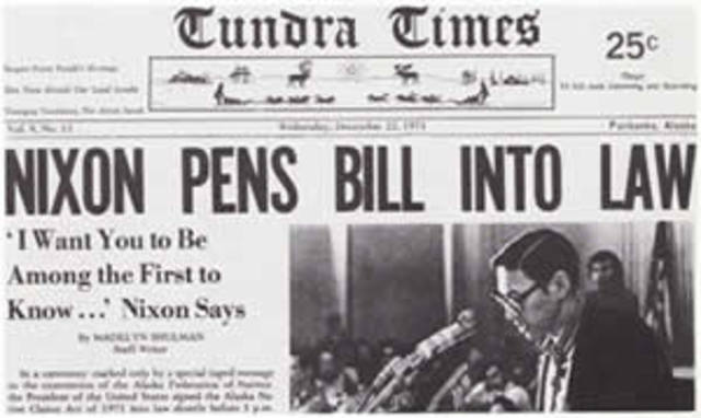 Alaska Native Claims Settlement Act