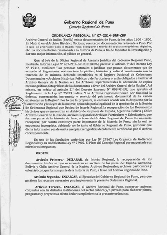 DISPOCIONES EN LA QUE SE DA EL ARCHIVISTA