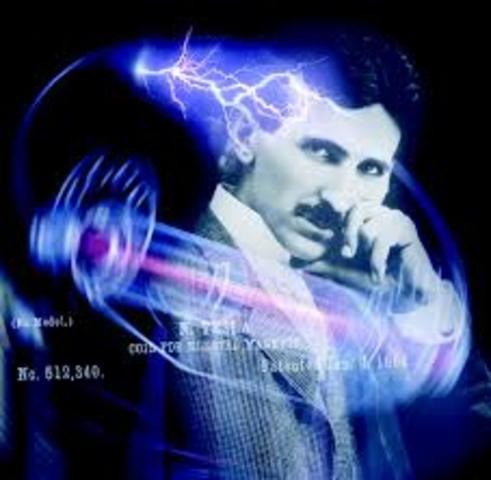 1895 Nikola Tesla