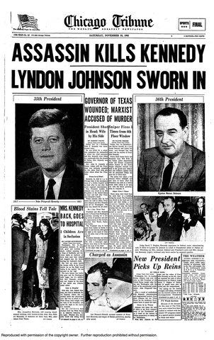 Kennedy is assasinated